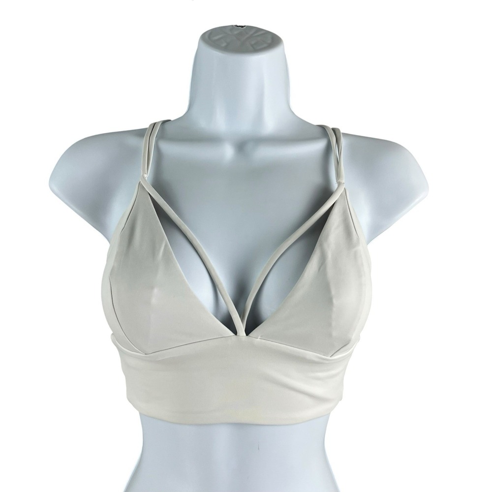 lululemon pushing limits bone Sports Bralette